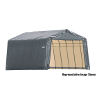 ShelterCoat 13 x 24 x 10 ft. Garage Peak Green STD
