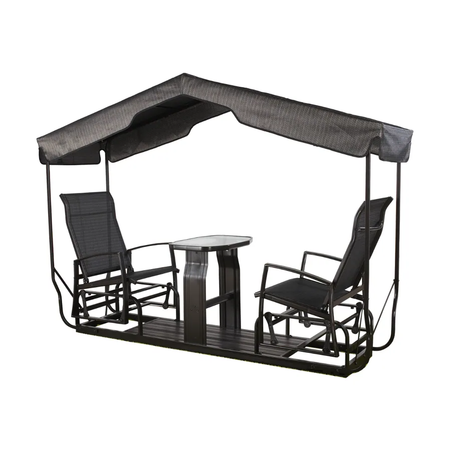 Sojag Houston 2-Seater Glider Swing — produit isolé sur fond blanc
