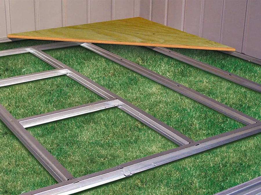 Kit de cadre de plancher pour cabanons Arrow Elite 6 x 4, 8 x 4 et 10 x 4 pi