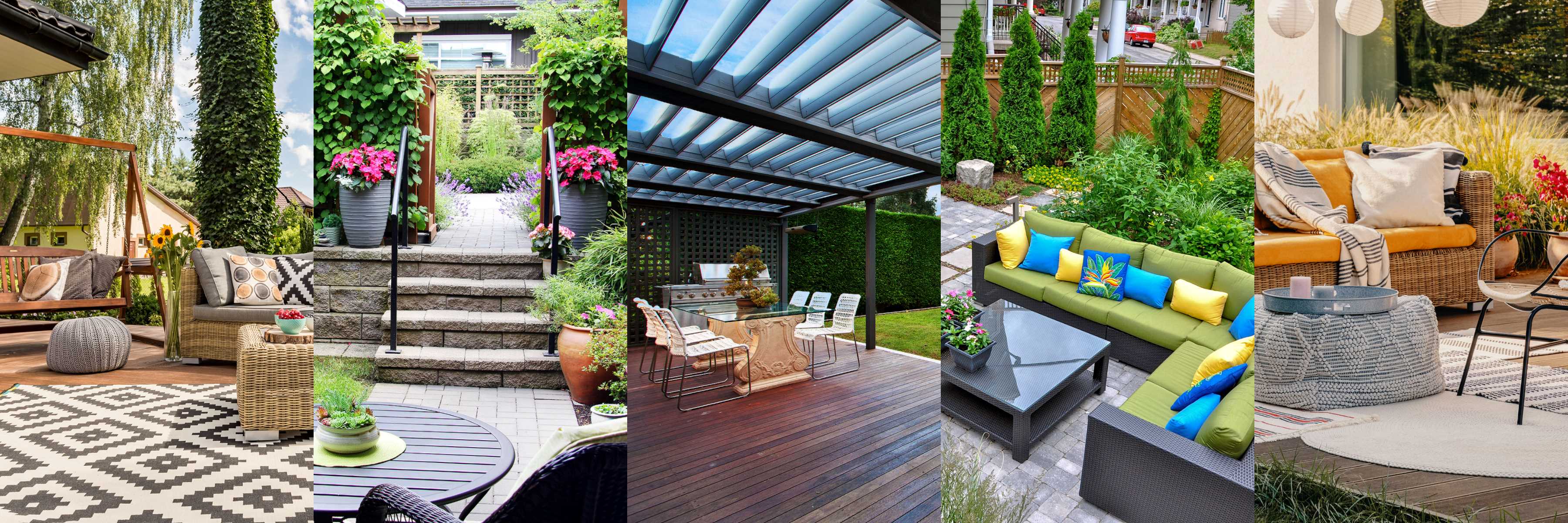 Outdoor Patio Ideas for Home Banner image