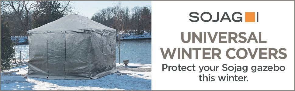 Sojag universal winter covers: protect your Sojag gazebo this winter