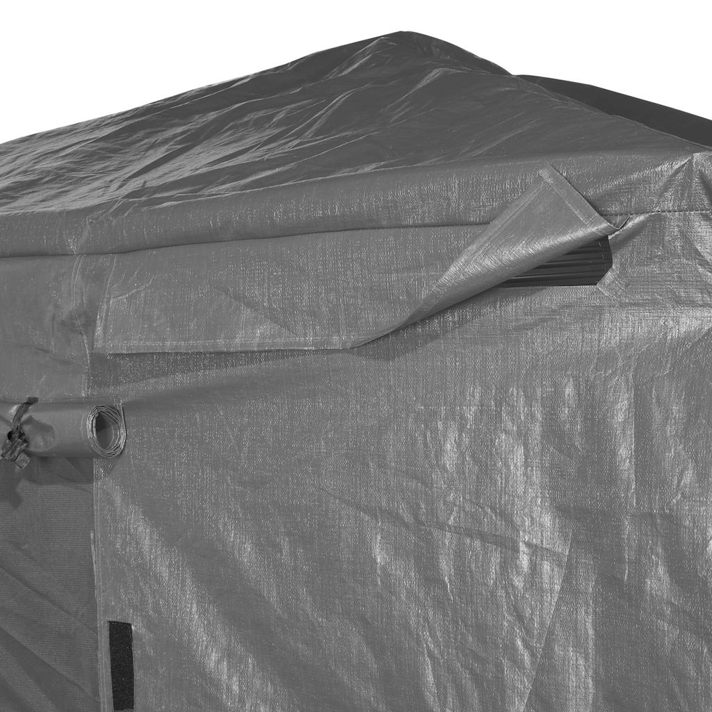 Covered vent on the winter cover